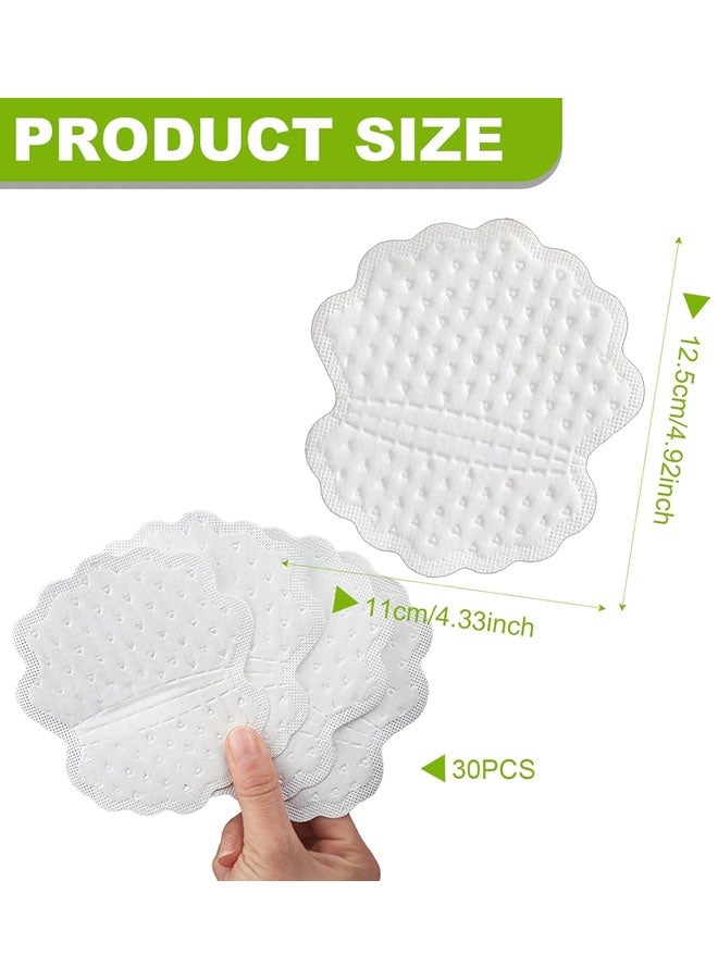 30 PCS Armpit Sweat Pads For Women & Men, Antiperspirant Absorbent Odour Blocker PadsArmpit Dress Shields,Comfortable Armpit Sweat Pads Underarm SweatPads, For Men & Women - Image 2